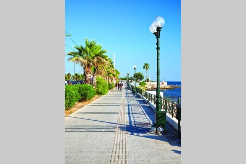 אתונה Ecostay-Serenity,Business Class Apartment By The Sea In Alimos Kalamaki מראה חיצוני תמונה